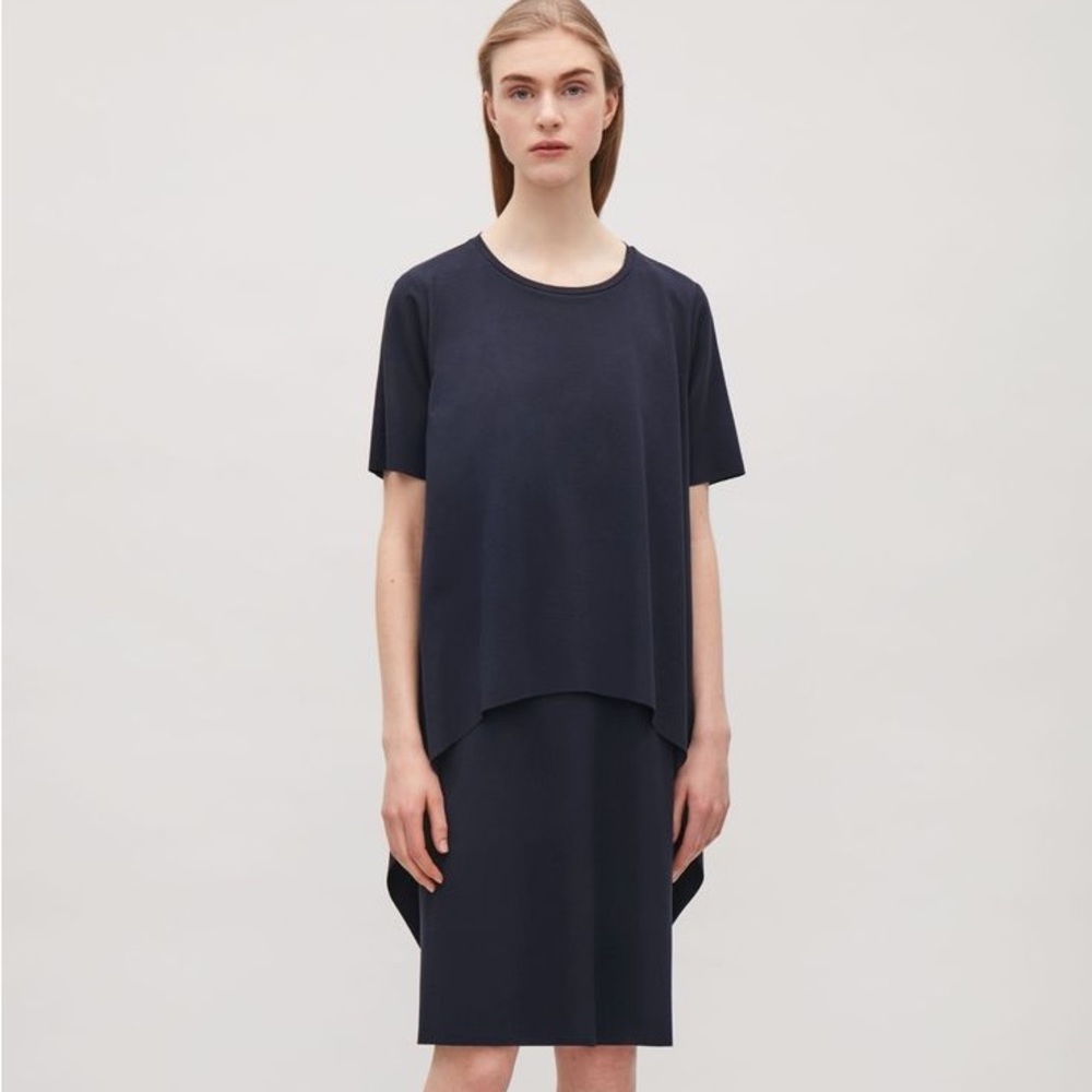 COS Circle Cut Layer‎ Shirt Dress